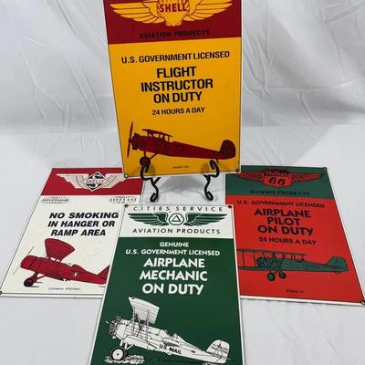 Aviation Collectible Signs 