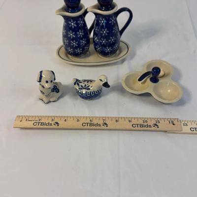Blue Ceramic Set 