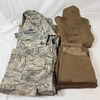 Polypro Cold Weather Gear With ABU Pants And Jackets 