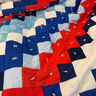 Red White And Blue Quilt