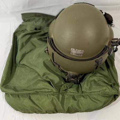 Helicopter Pilot Helmet With Bag