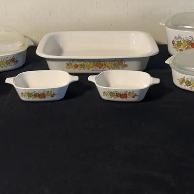 Vintage Corningware 17 Piece Set “Spice of Life” Pattern