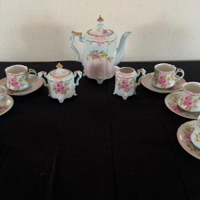 Antique RS Prussia Teaset for 6