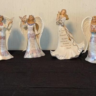 Lena Liu Angels of Eternal Love Collection By Hamilton Collection (8 Angels)