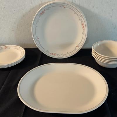 Vintage Corelle by CorningWare Discontinued “Rose” Pattern