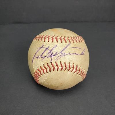 Carl Yastrzemski Autographed Baseball - 1960s American League Joe Cronin REACH Ball
