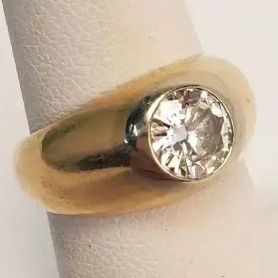 14K Gold 1 Carat Diamond Ring- Size 6.5
