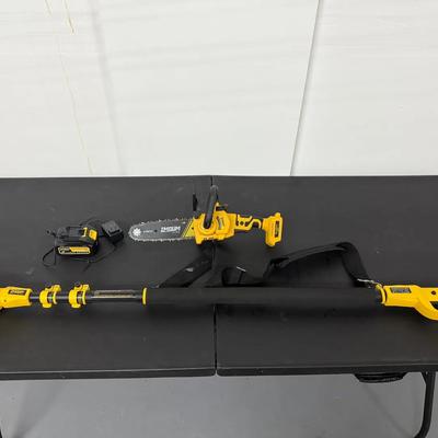 Imoum LIve Electric Mini-chainsaw with powered extension pole - 3 pieces