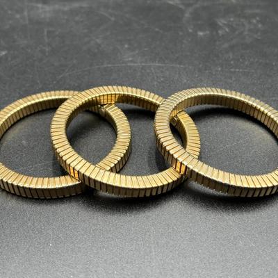 Vintage Forster 1/20 12kt GF Stretch Bracelet 