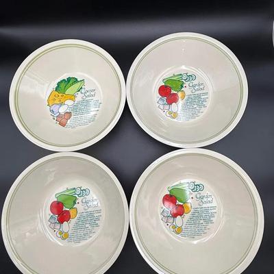 Sunnycraft Recipe Salad / Serving Bowls - Set of 4