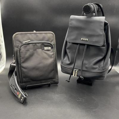 2 Bags (1) Men's Daypack (Victorinox i-stay)  (1) Nine West Day Bag