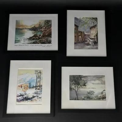Stunning Framed Watercolor Prints