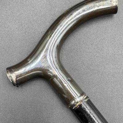 Alpacca Silver Fritz Handle Cane