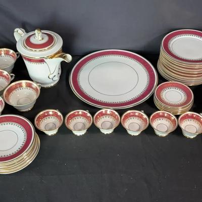 Porcellana Maua Oriental Pattern Tea Set