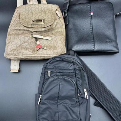 Calvin Klein Mini-backpack, Yumsur Crossbody bag, Travelon Mini-backpack