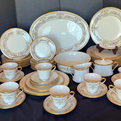 Lenox “Castle Garden” China Collection with Lenox “Eternal” Place Setting