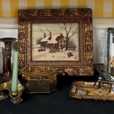 Brass & Gold Home Décor Collection Featuring Artini Engraving & Working Lamps