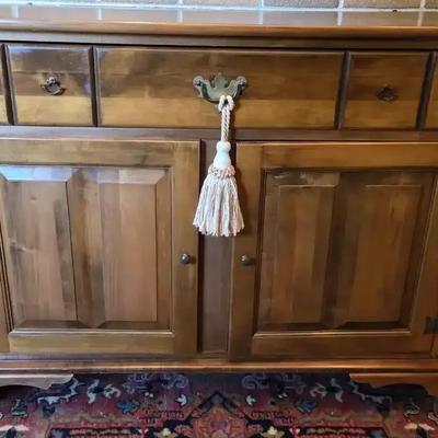 Wooden Sideboard Cabinet with Drawers