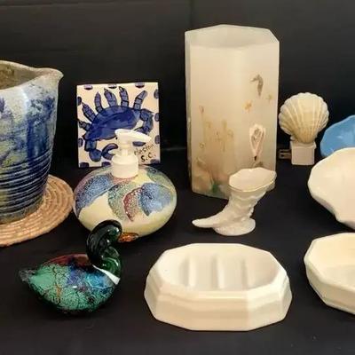Colorful Pottery & Coastal Décor Collection