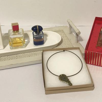Assortment Of Women’s Designer Perfume & Choker Necklace 