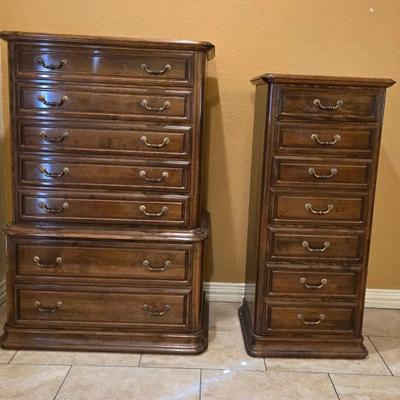 Ethan Allen Highboy  & Lingerie  Dresser