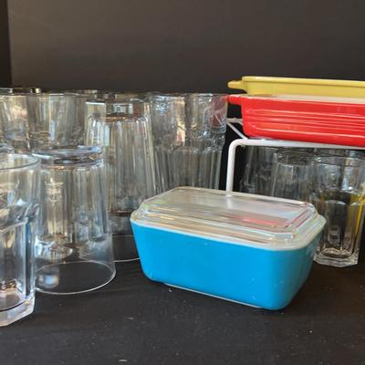 Glasses, Pyrex, Lecreuset & Cuisinart