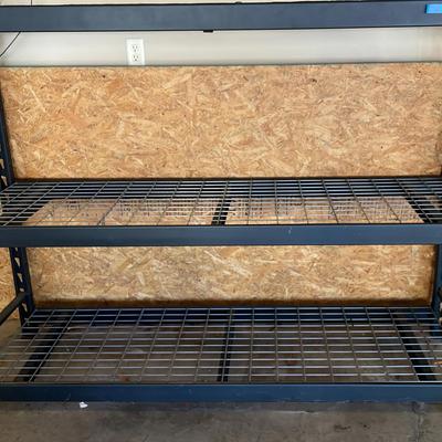 Heavy Dirty Garage Shelving + 4x8 OSB