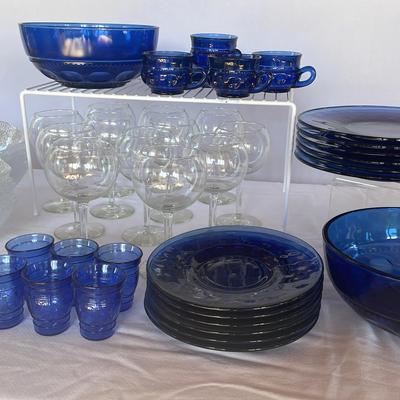 Cobalt Blue Glassware