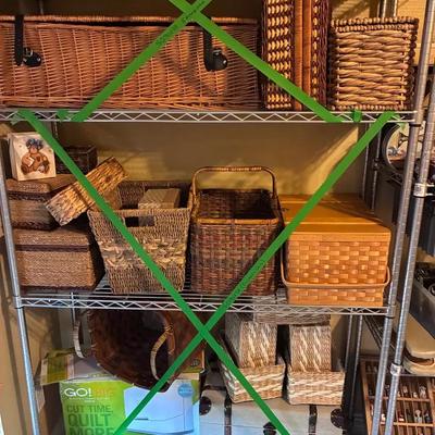 Adjustable Wire Storage Rack #1 CONTENTS NOT INCLUDED