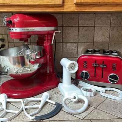 KitchenAid Mixer And Toaster 