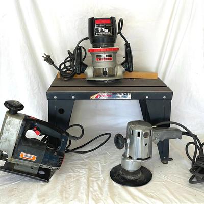Craftsman Corded Tools And Routing Table 
