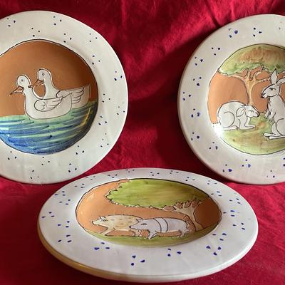Ethan Allen Ceramic Plates 