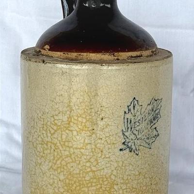 Western Stoneware Co. Maple Crock Jug 