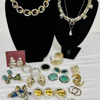 Silvertone Costume Jewelry 