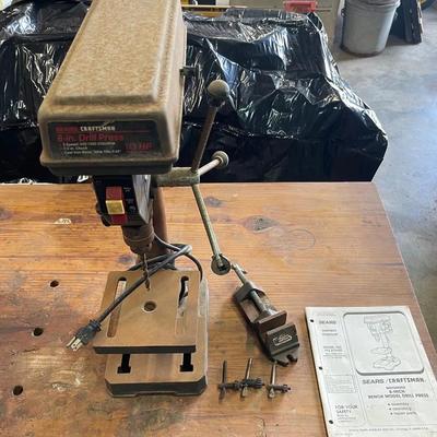 Craftsman Motorized 8” Bench Model Drill Press