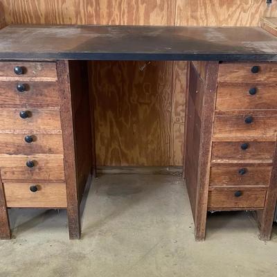 Wooden Shop Desk