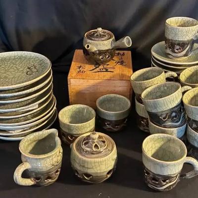 Ko119 mid century otagiri tea plates