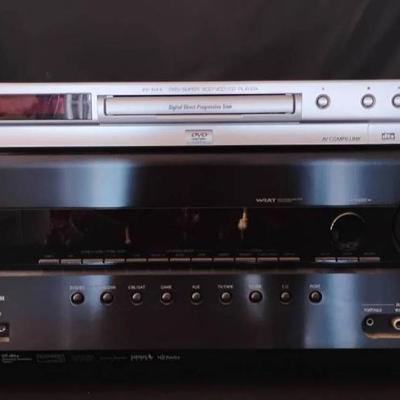 Ko241 onkyo tx sr607 receiver jvc dvd player