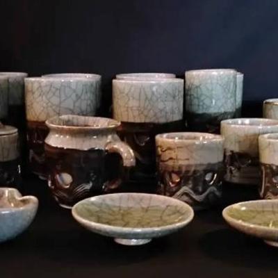 Ko232 obori somayaki tea pot cups more