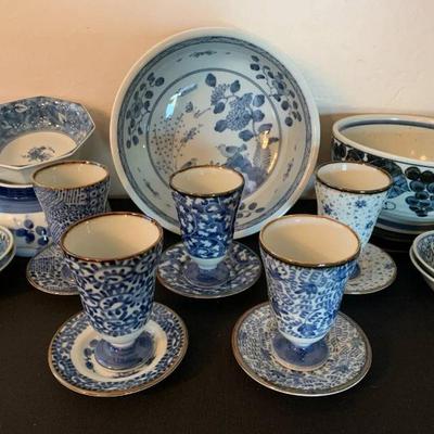 Ko257 blue and white tea tonight