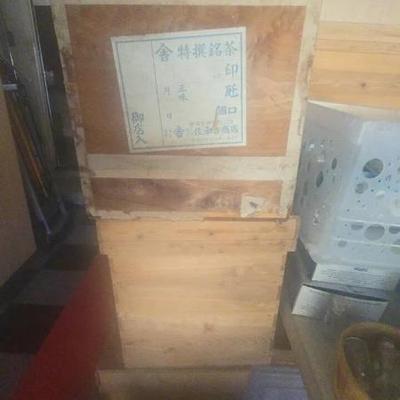 Ko278 wood crates for storage