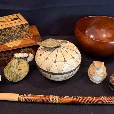 Ko123 vintage japanese puzzle box and more