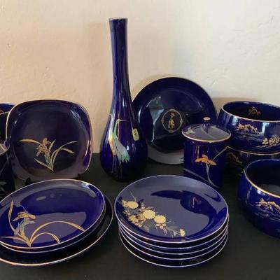 Ko252 cobalt porcelain