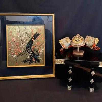 Ko114 vintage japanese samurai kabuto and more