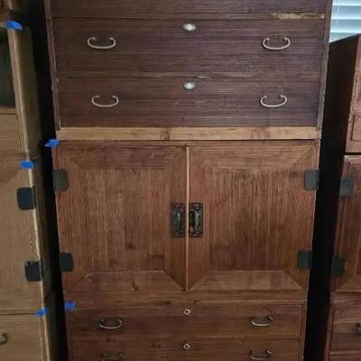 Ko295 japanese tansu chests 5