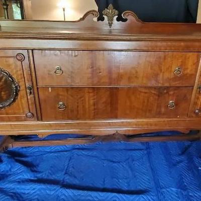Ko109 antique victorian style dresser