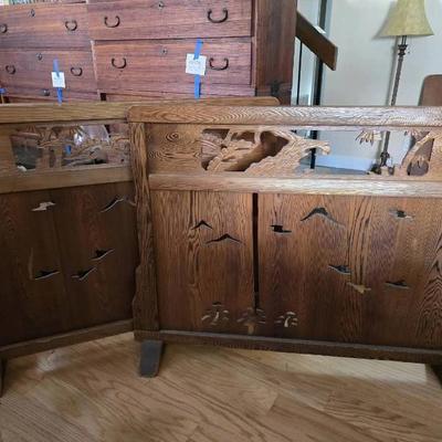 Ko289 hand carved divider screens