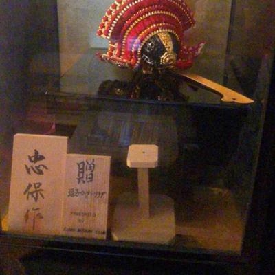 Ko177 miniature samuri helmet or kabuto