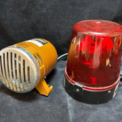 Astro guard remote siren and warning light