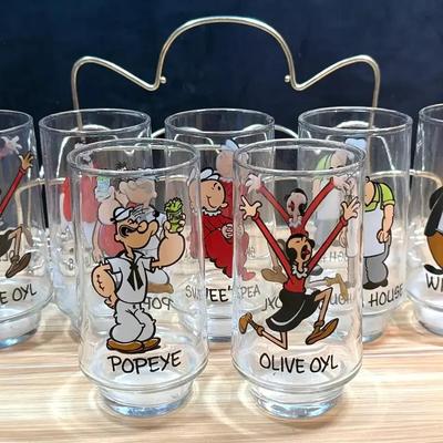 1975 coca cola kollect a set series popeye"